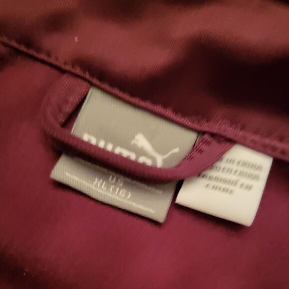 Puma Retro Girl's Track Jacket in Fig & Pink - Picture 4 of 5